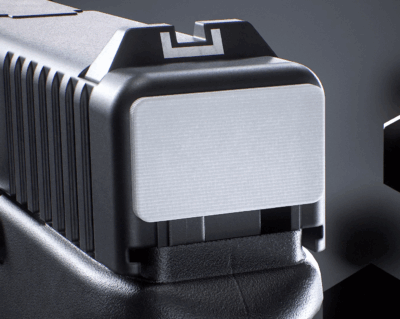 Green Light Sights Adhesive-backed